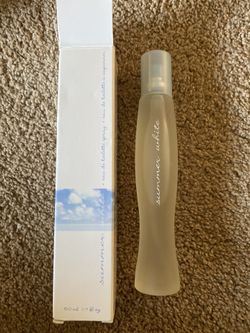 Summer white perfume