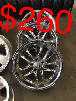 18" boss wheels 5x4.5