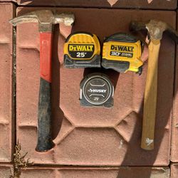 Hammer And Measuring Tape