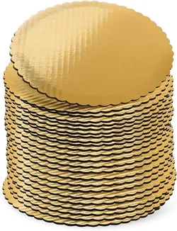 New 10" Gold Cake Boards Rounds, Cake Base, 10" Circle Cardboard/Cake Decorating/ Cooking/ Baking