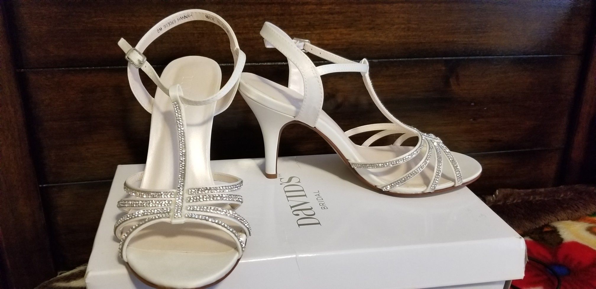 David's bridal heels