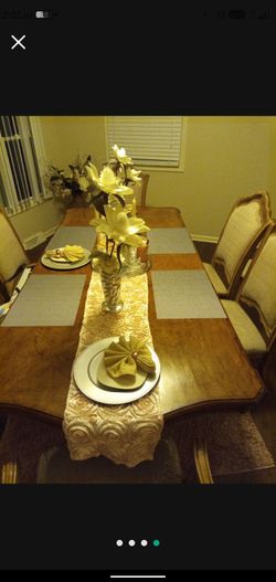 6 Chair dining table