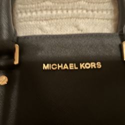 Leather Michael Kors Handbag