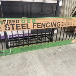 Steel Fence Panels – Ideal for Yard, Garden, Pool