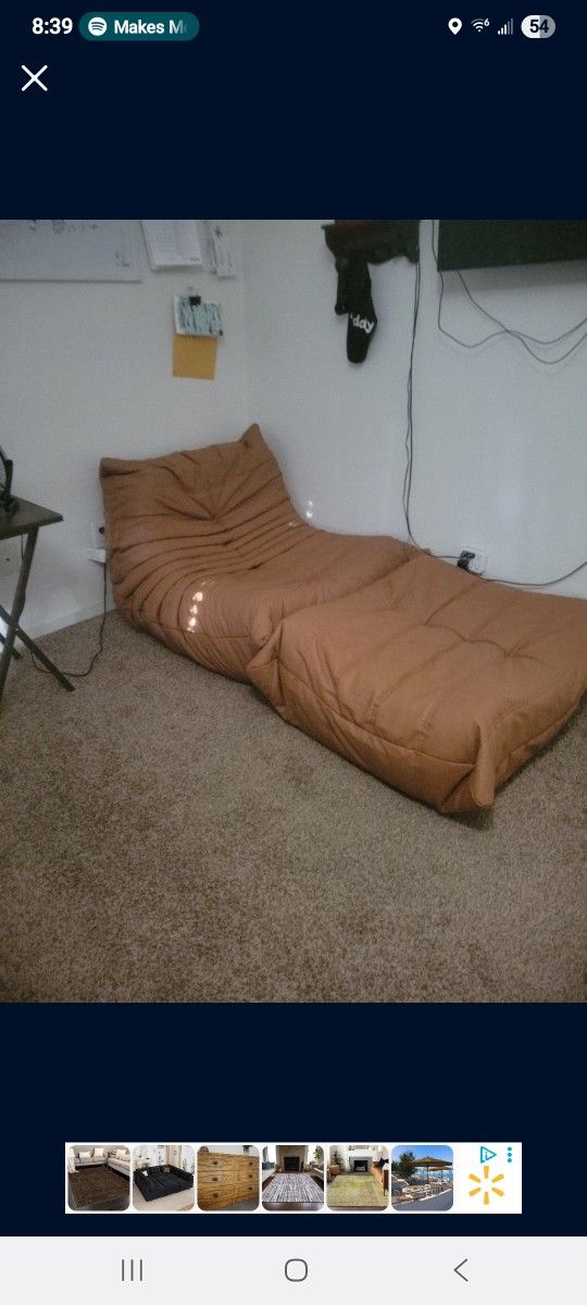  Lounge Chair And Ottoman