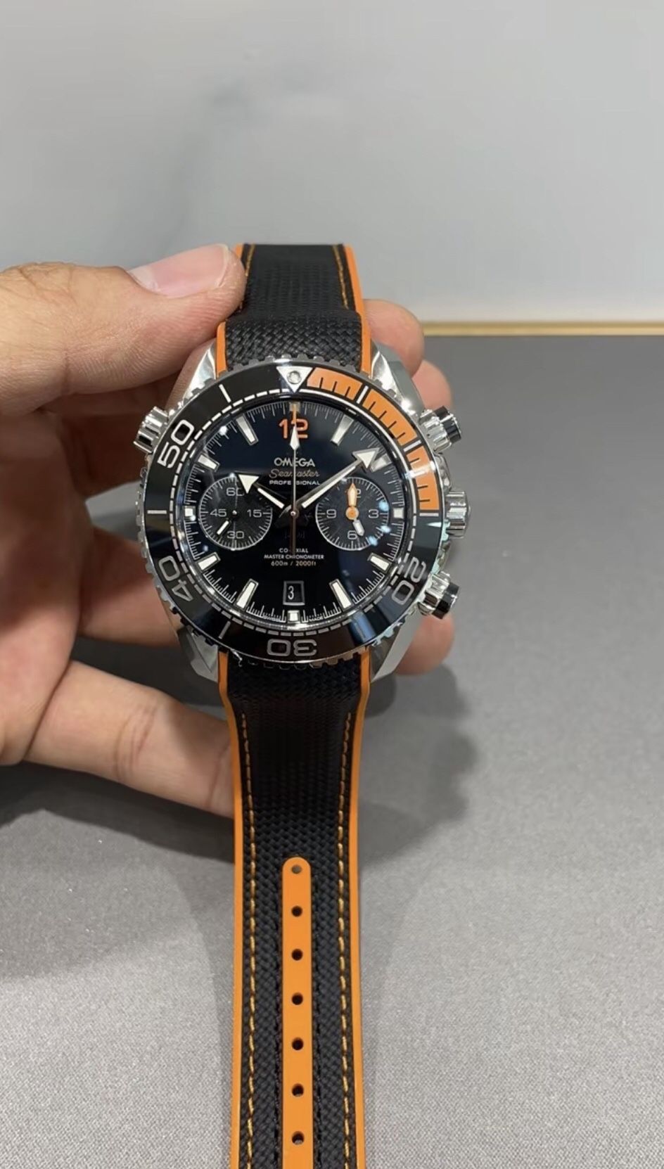 Omega Seahorse Series Ocean Universe Automatic Mechanical Movement 600m Waterproof Men's Watch (off8585)91