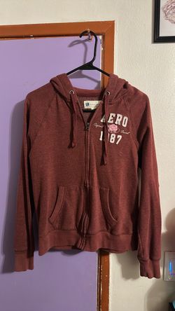 Girls burgundy sweater