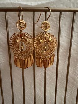 Filigree earrings