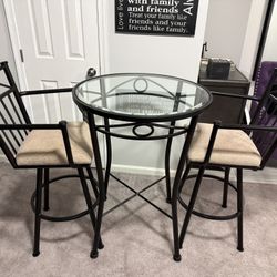 Sturdy Metal Bistro Set
