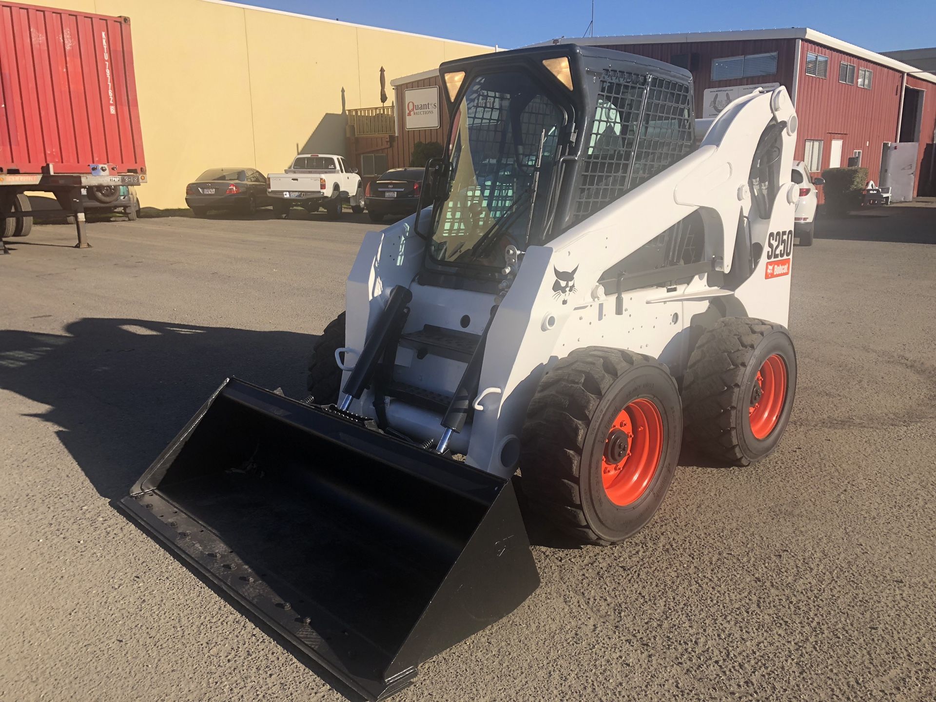 Red Tail Light Lens For Bobcat S250 Skid Steer Loader - Rear Light Cover Replacement, Part #6672276 8 thumbnail image