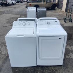 GE Washer And Samsung Dryer