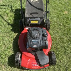 Lawnmower Toro Gas Lawn Mower Self Propelled