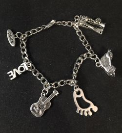 The Hippie Days Charm Bracelet