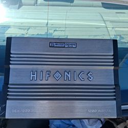 Hifonics car amp