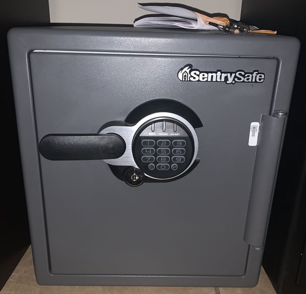 SENTRY SAFE Steel Commercial Fire Safe,1.23 cu ft, SFW123GDC, Gray for Sale in Avondale, AZ