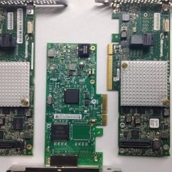 2x ASR-8405 Raid Cards & PCIe x4 Ethernet Server Adapter I350-T2V2