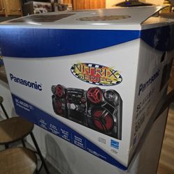 Panasonic CD MP3 AND CASSETTE TAPE PLAYER