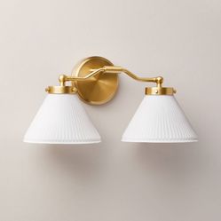 2-Bulb Vanity Wall Sconce - Hearth & Hand with Magnolia