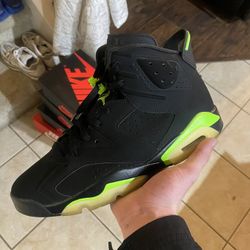 jordan 6 electric green 