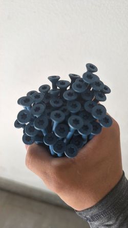 Concrete heavy duty screws