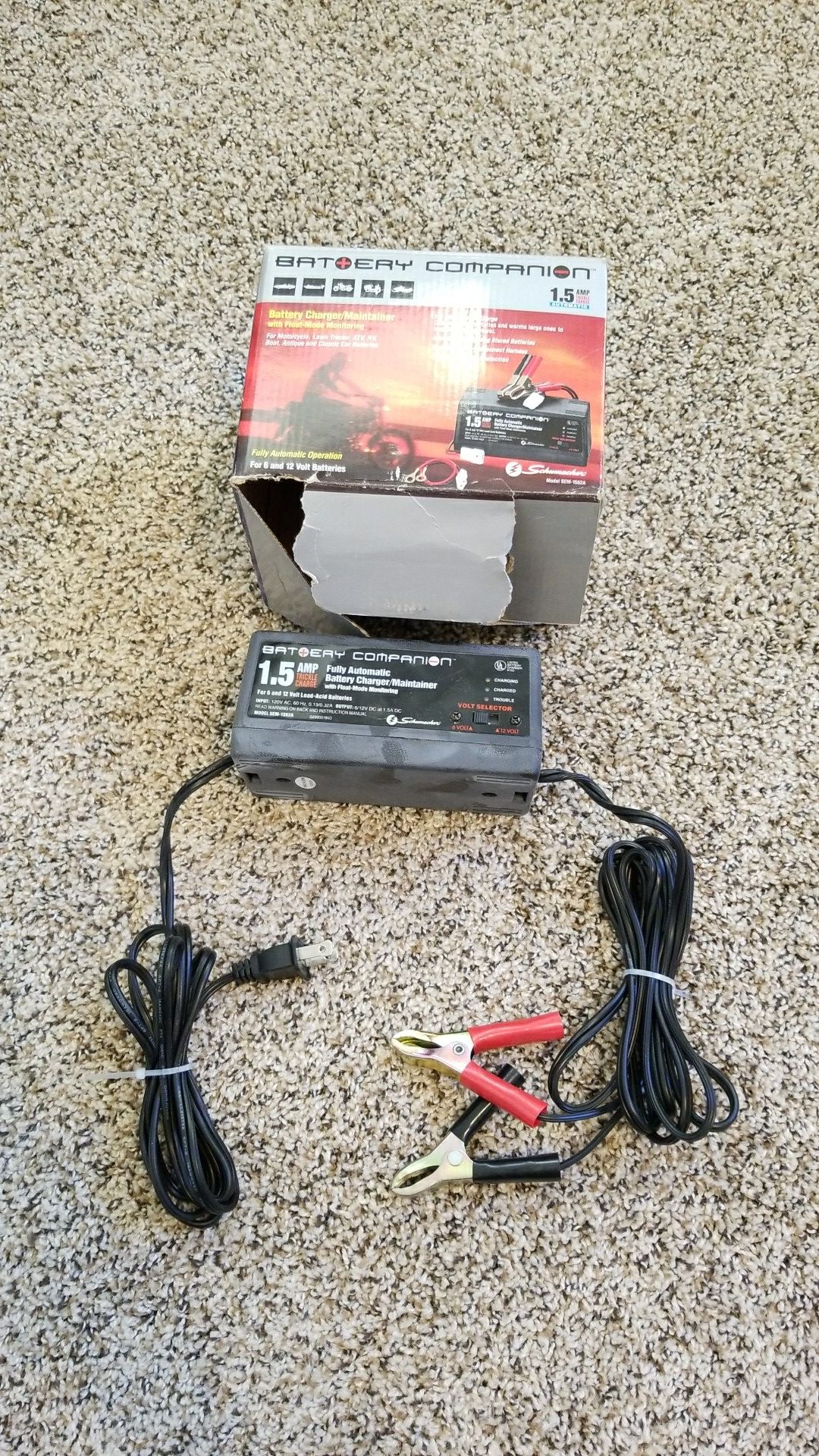 Battery Companion 6 and 12 volt