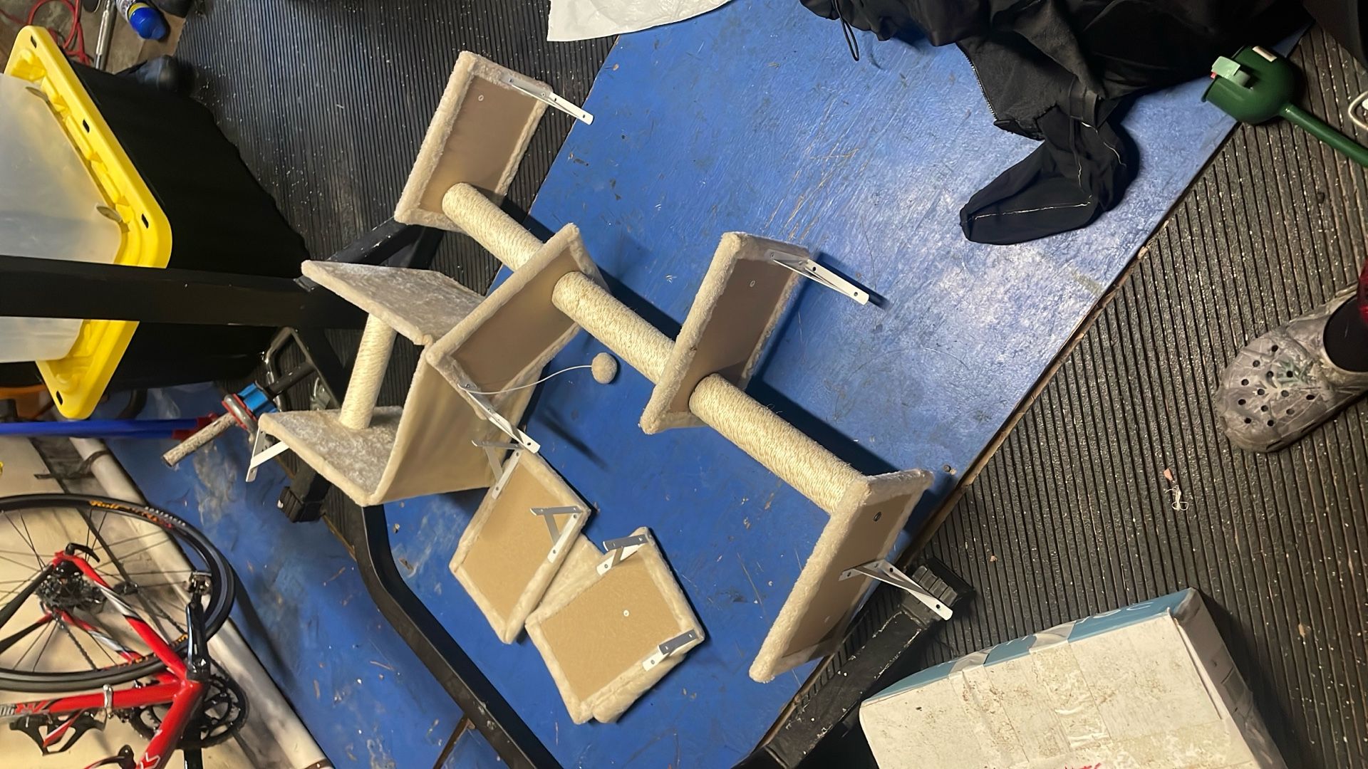 Wall Mounted Cat Tower