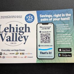 2025 Lehigh Valley SaveAround Coupon Books (3)