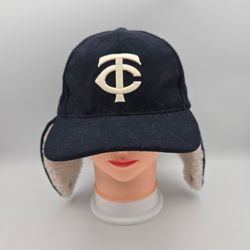 Melonwear Pepsi Minnesota Twins Trapper Adjustable Snapback Hat. 6