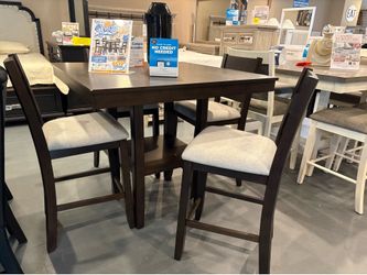 New 5pc Counter Height Dining Set