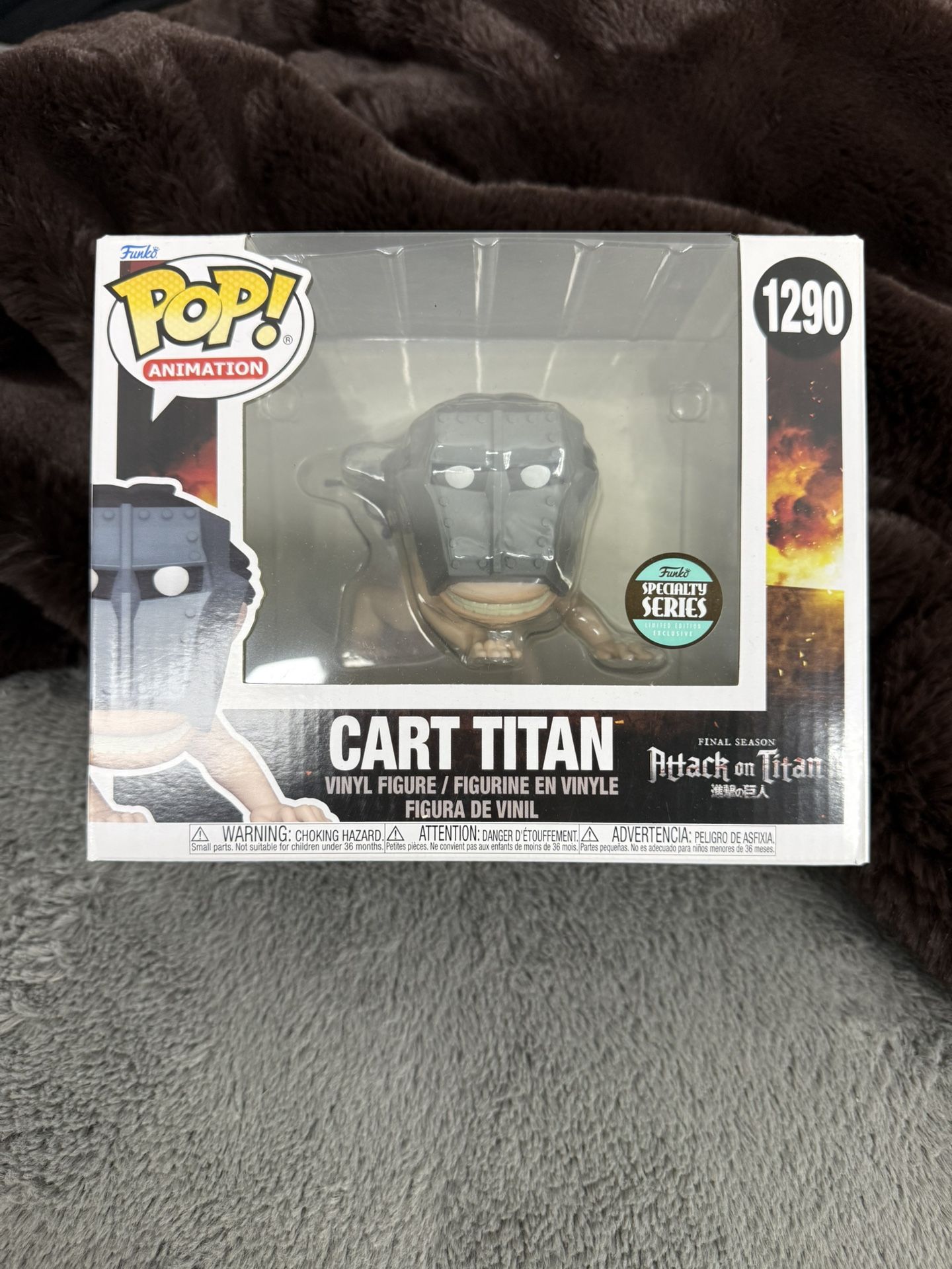 Attack On Titan Cart Titan Funko Pop