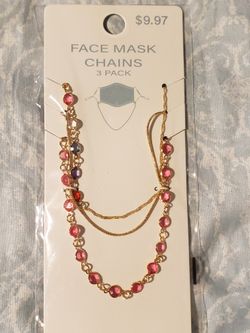 Face Mask Chains 3-pack