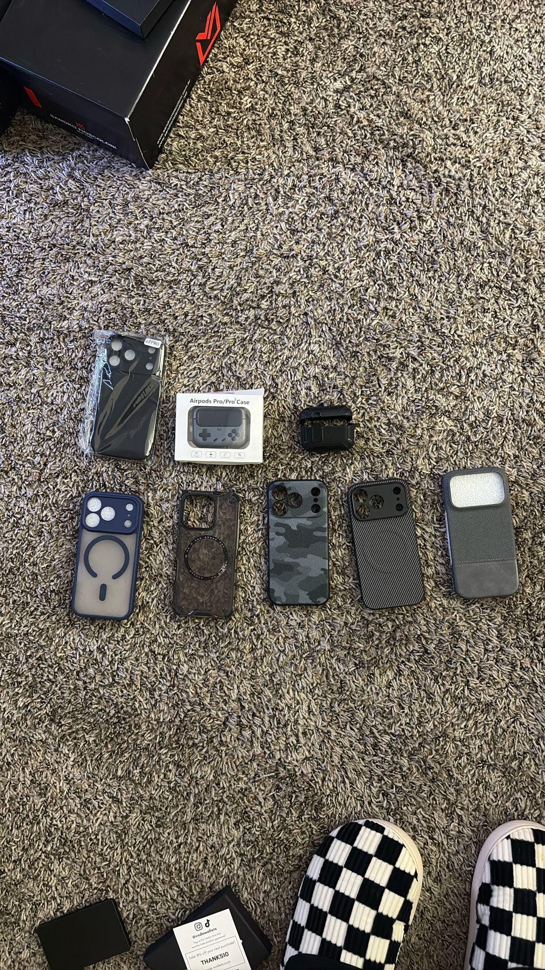 AirPods Pro And iPhone 17 Pro Max Cases