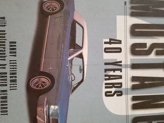 Mustang 40 Years Book