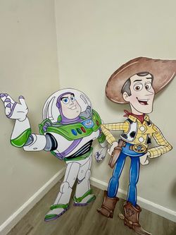 Woody & Buzz Foam Core Cutouts