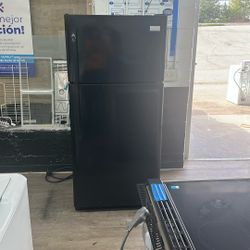 Frigidaire Black Top And Bottom Refrigerator