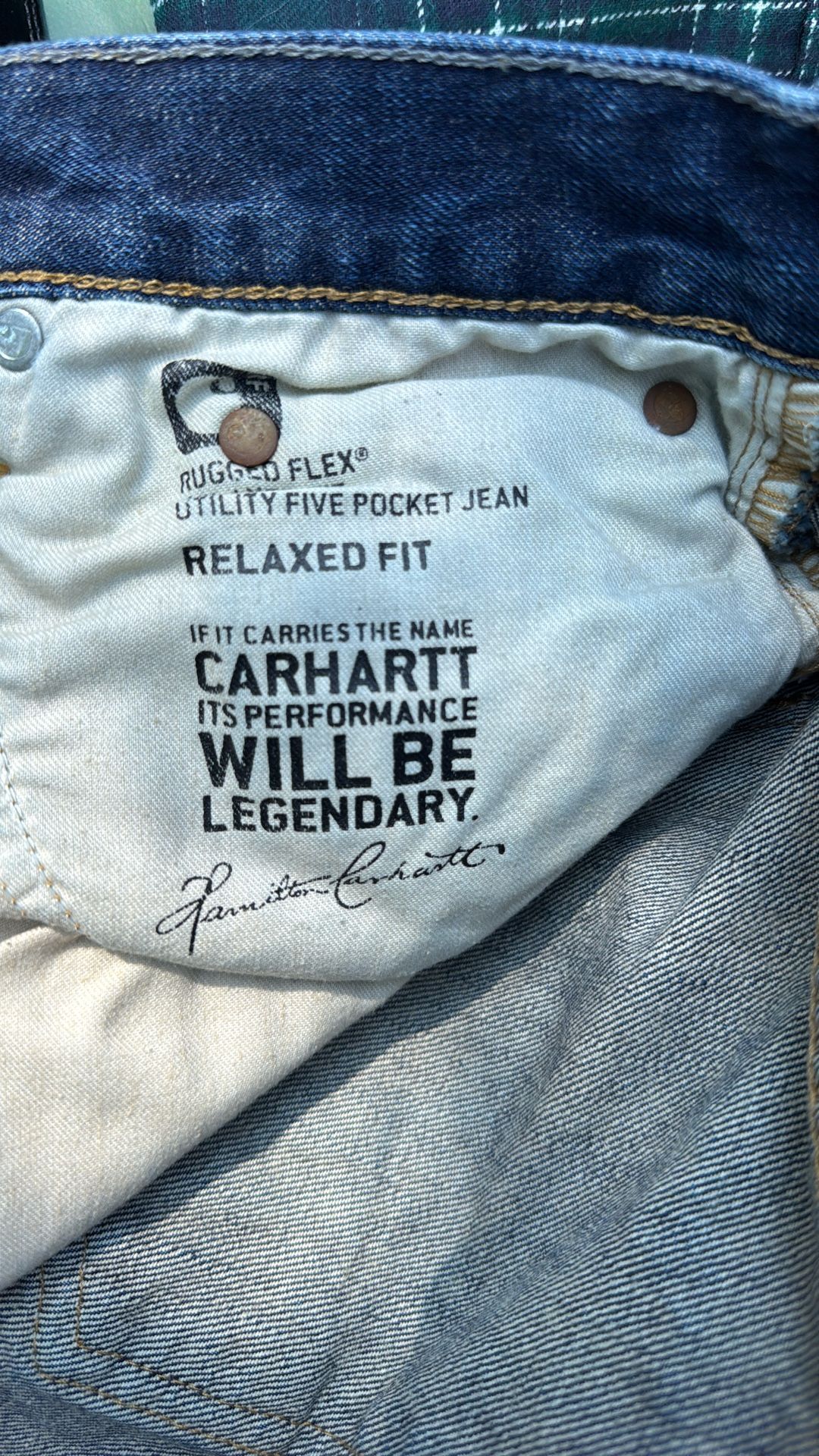 Carhartt Utility 5 Pocket Jean Relaxed Fit