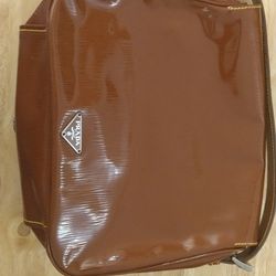 Vintage Authentic Prada Leather Messenger Bag