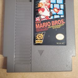 Super Mario Bros NES Nintendo video game Cart