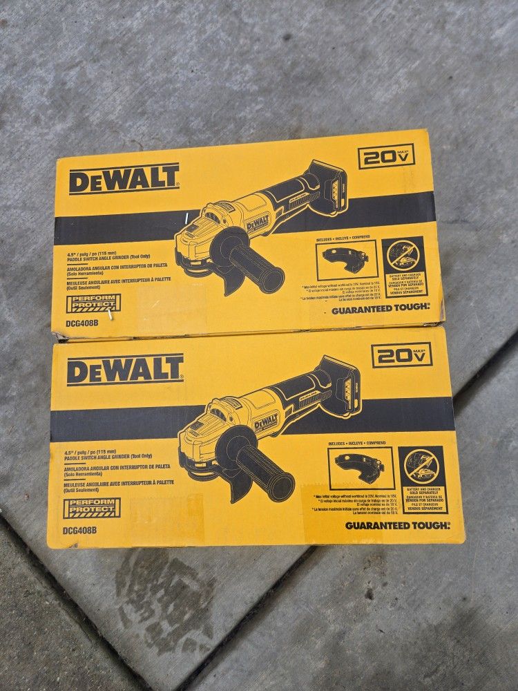 Dewalt 20v Grinder Motor Brushless Brand New Tool Only