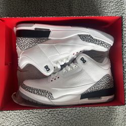 Jordan 3 White Cement 