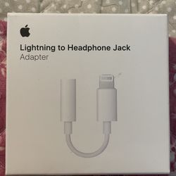 Apple Lightning to 3.5mm Headphone Jack Adapter