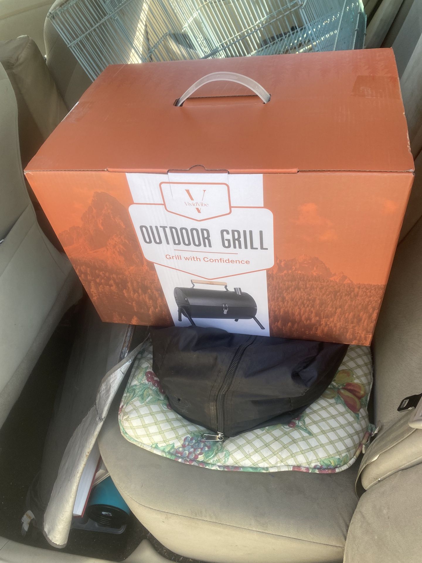 Outdoor Charcol Camping BBQ Grill New
