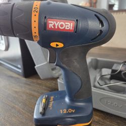 RYOBI 12 Volt Cordless Drill Model HP412