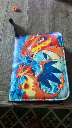 Pokémon binder with cards