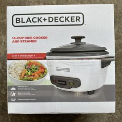 Black And Decker Rice Cooker.   New 