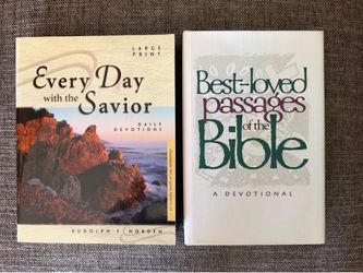 BOOKS  Every Day with the Savior & Best-loved passages of the Bible