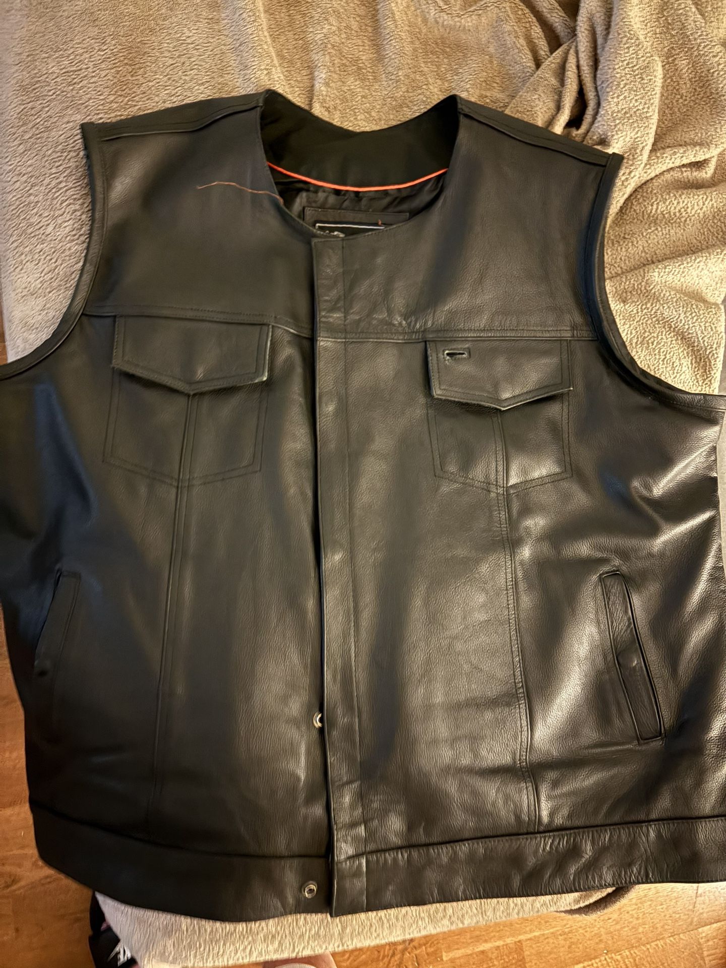Leather Vest