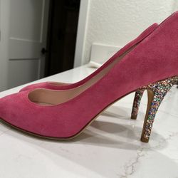 Kate Spade Barbie Pink Heels 