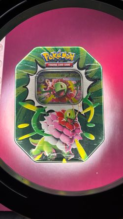 Pokémon TCG Mega Meganium ex Tin