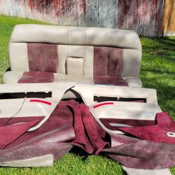 Cadillac Fleetwood Interior / lowrider / low rider